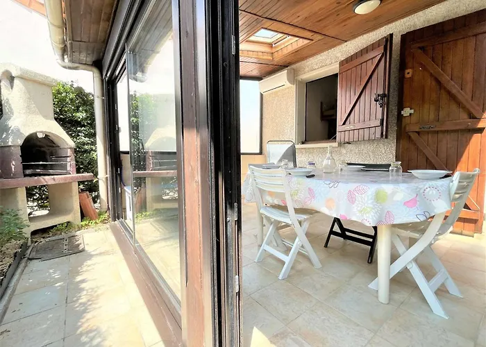 Petit Pavillon Climatise Avec Parking Prive Grazel Gn490-055 * Gruissan